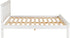 Monaco 4FT6 Bed Low Foot End - White